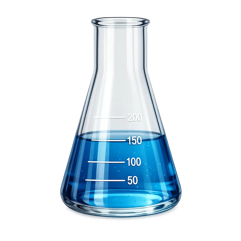 Pharmaceutical research flask